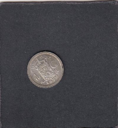 Beschrijving: 1/10 Gulden  